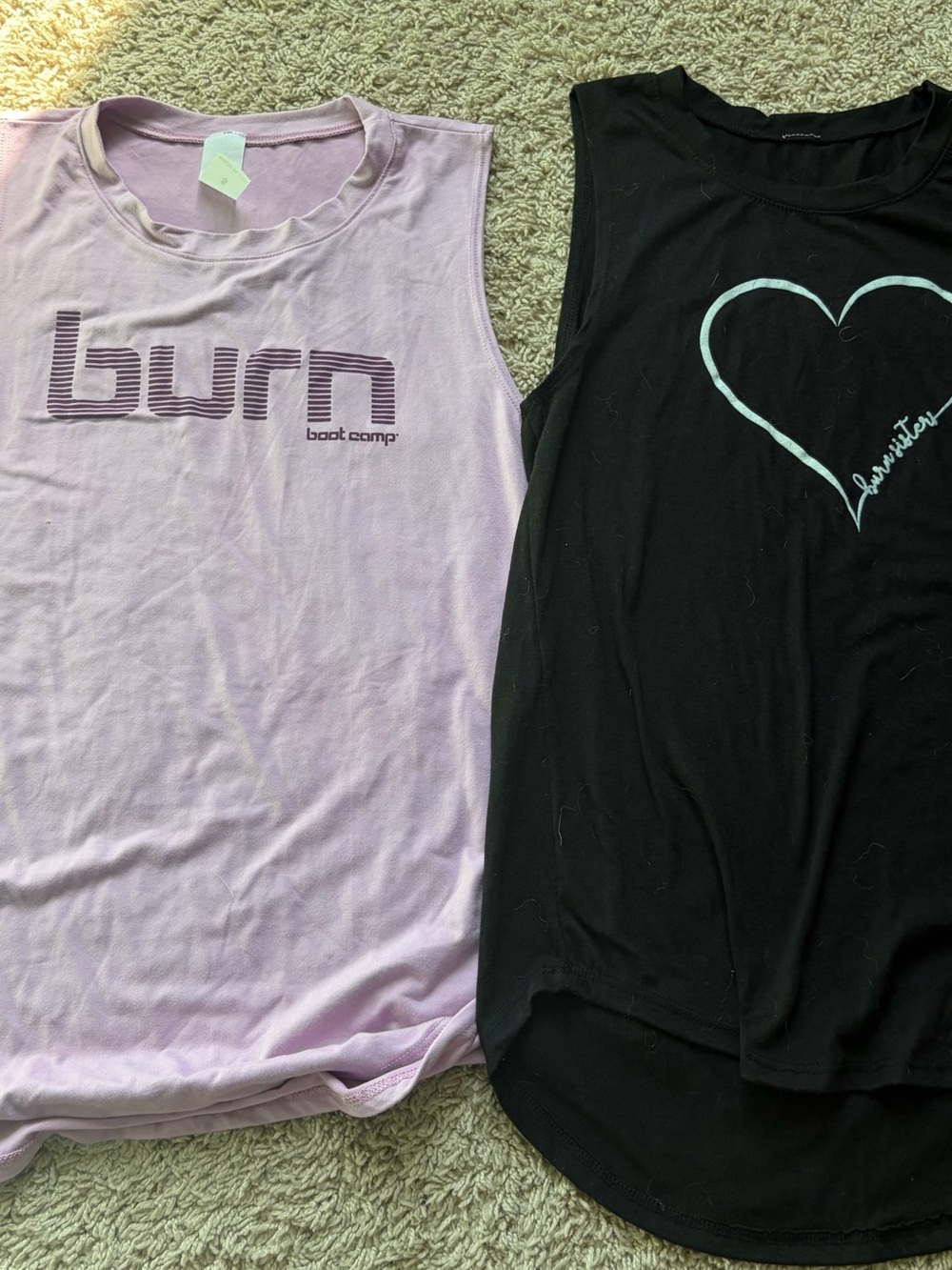 Burn Boot Camp Women’s Workout Tank Top Bundle Size Small 5pc